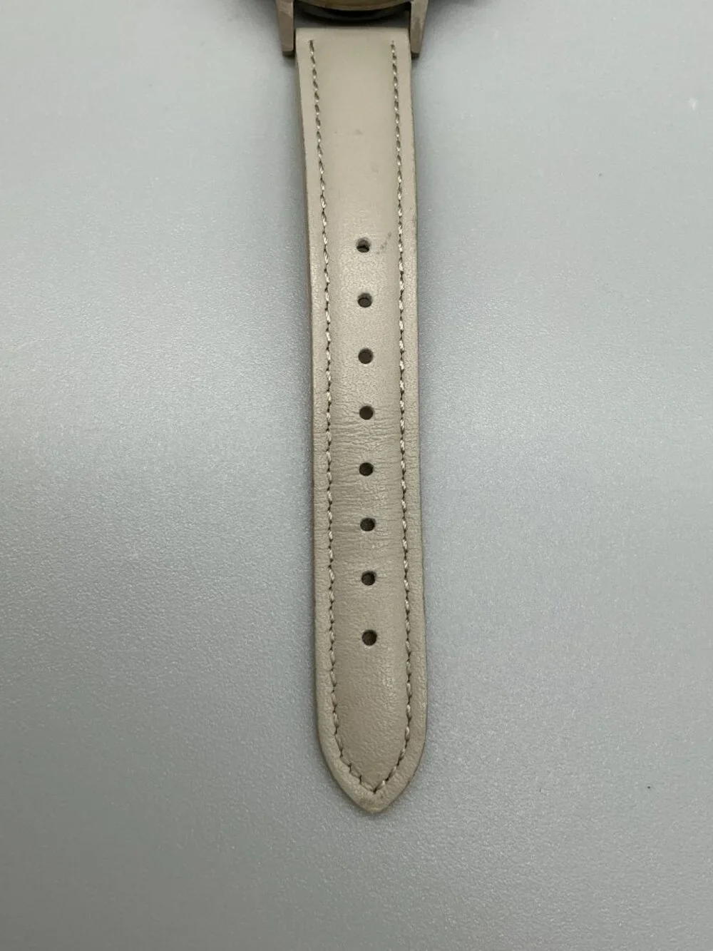 MVMT Nova Lyra Womens Watch 38mm Silver Tone Day Date Leather Band New Battery